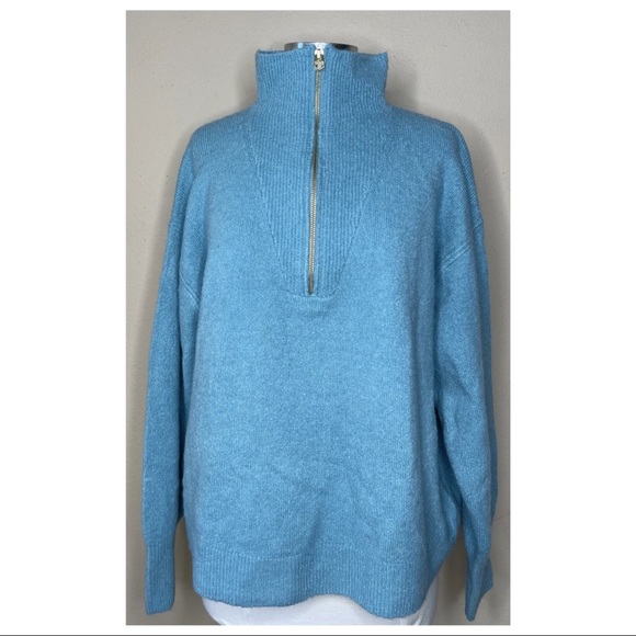 J. Crew Sweaters - j. crew Half-zip sweater style BB639 L